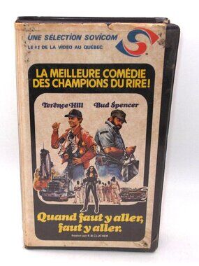 Quand Faut Y'aller, Faut Y'aller/ Nati con la camic(VHS)(French) Tested Sovicom